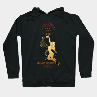 Strong Aquarius woman Pro Roe 1973 Hoodie